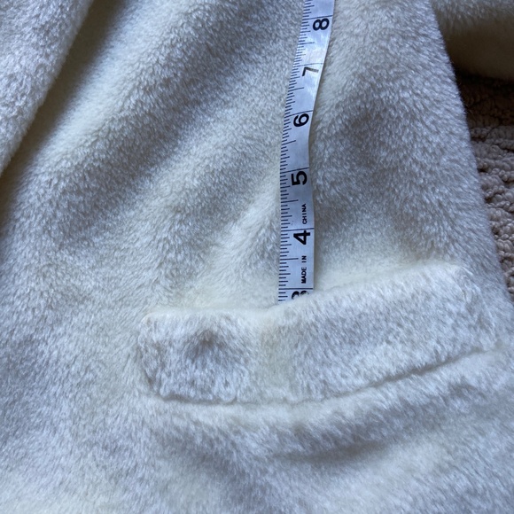 Vintage 1960’s Faux Fur Cape Evening Jacket Sz L - Picture 4 of 7